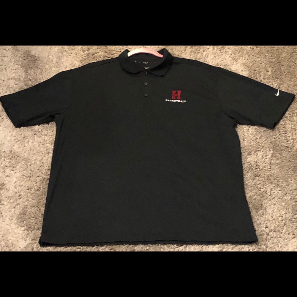 Nike elite golf polo Harvard